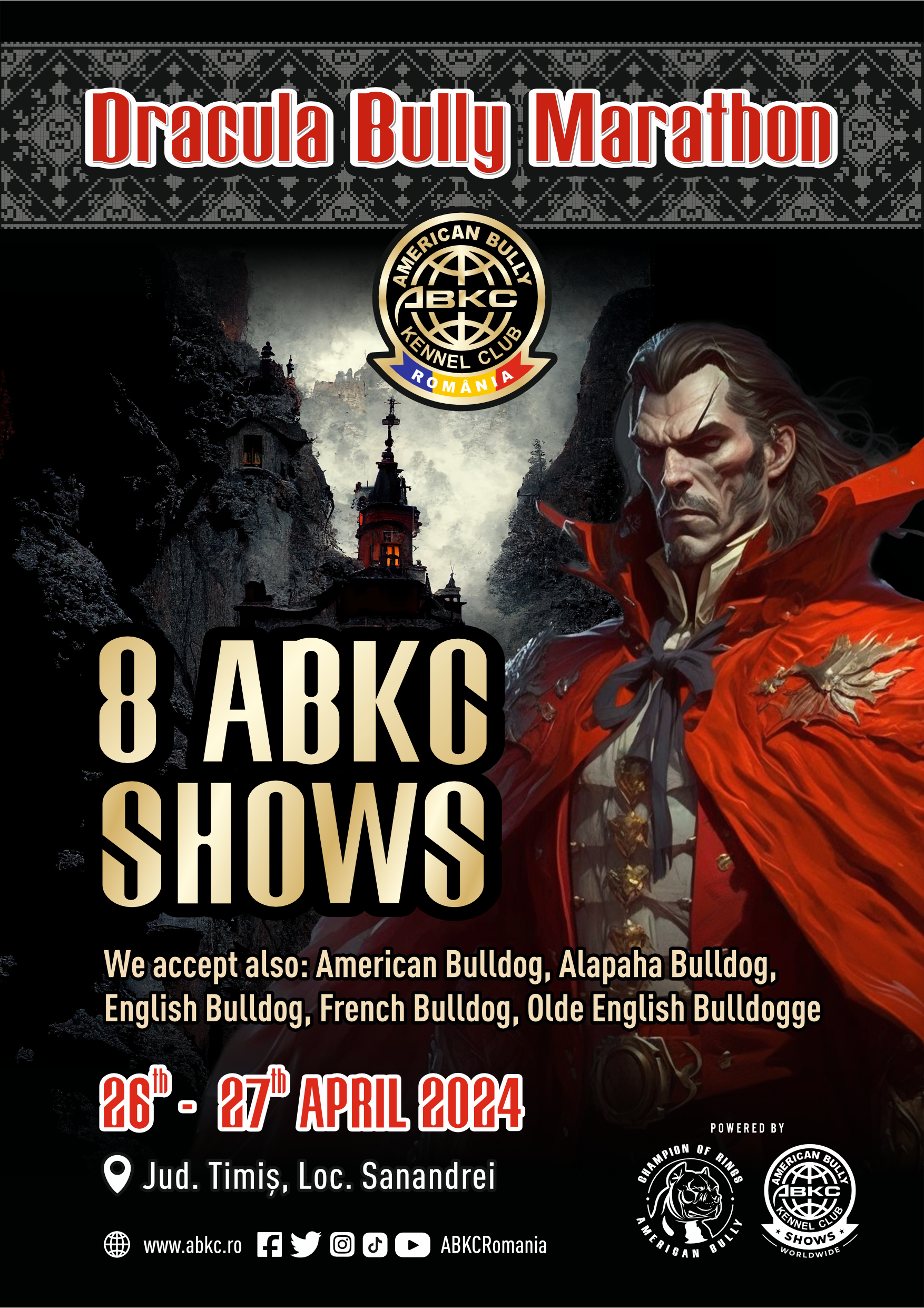 Dracula Bully Marathon April  2025