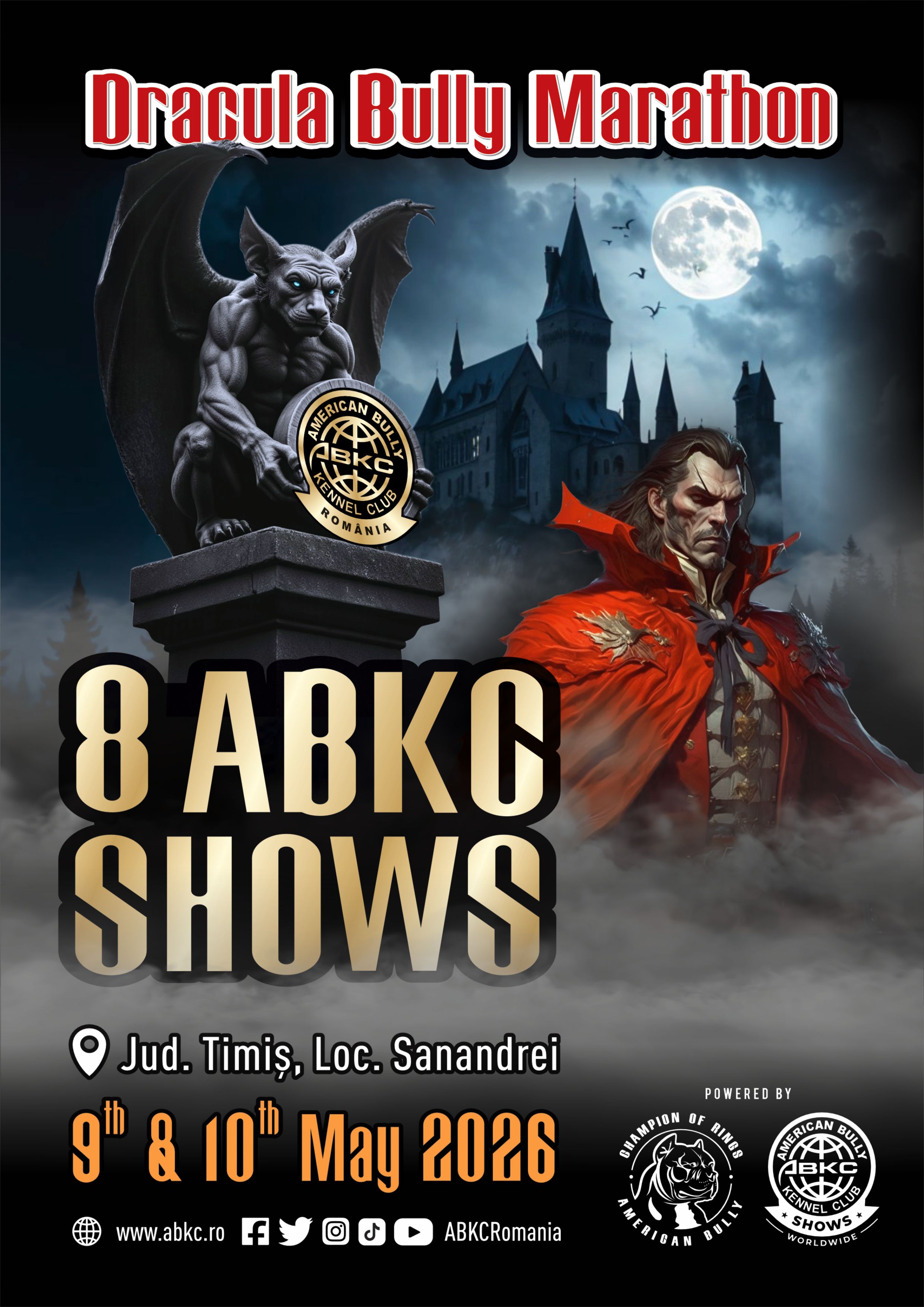 Dracula Bully Marathon May  2026