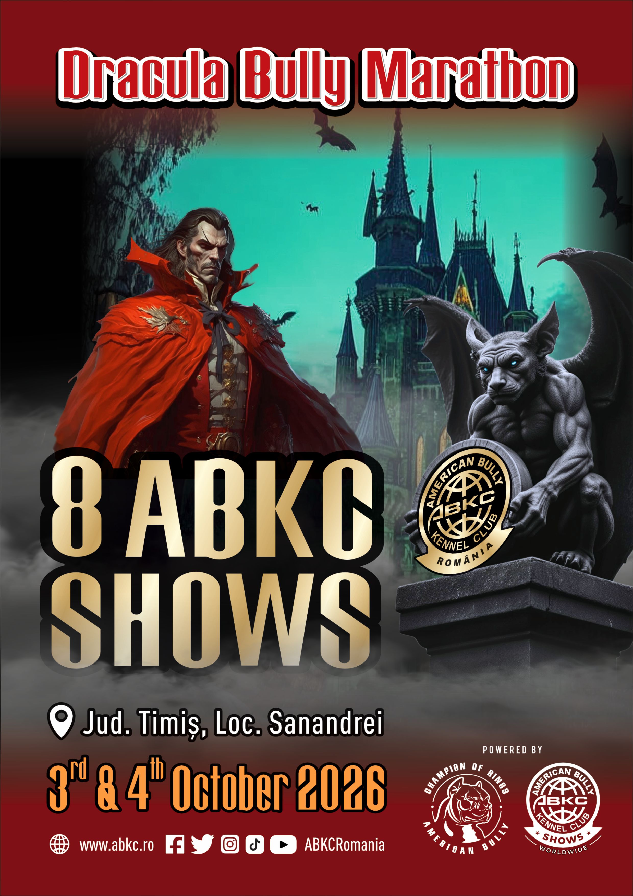 Dracula Bully Marathon October 2026