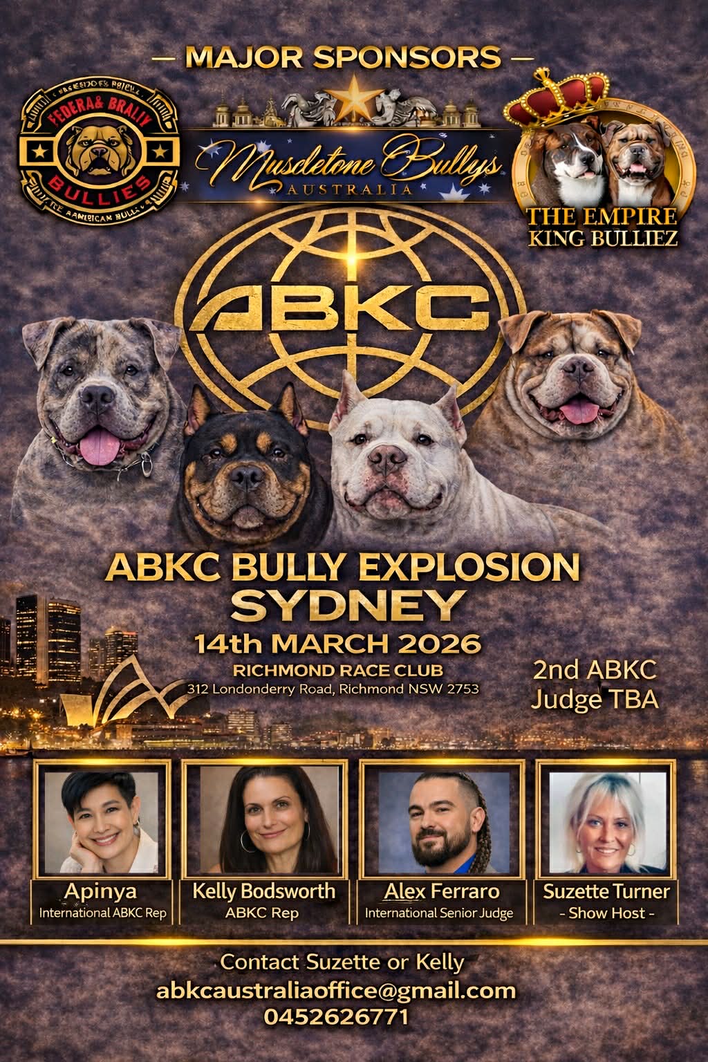 ABKC BULLY EXPLOSION SYDNEY