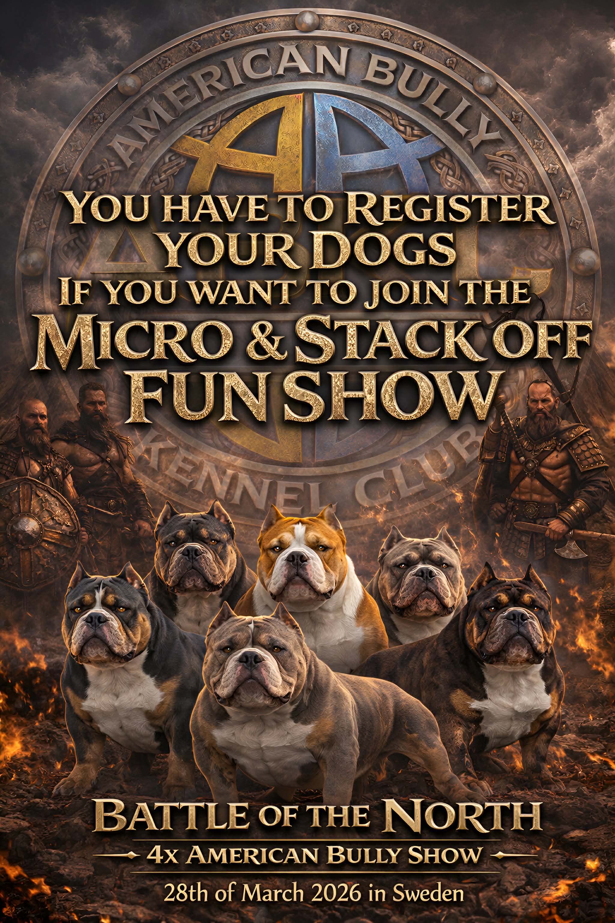 SWEDEN BATTLE OF THE NORTH - MICRO & STACK OFF