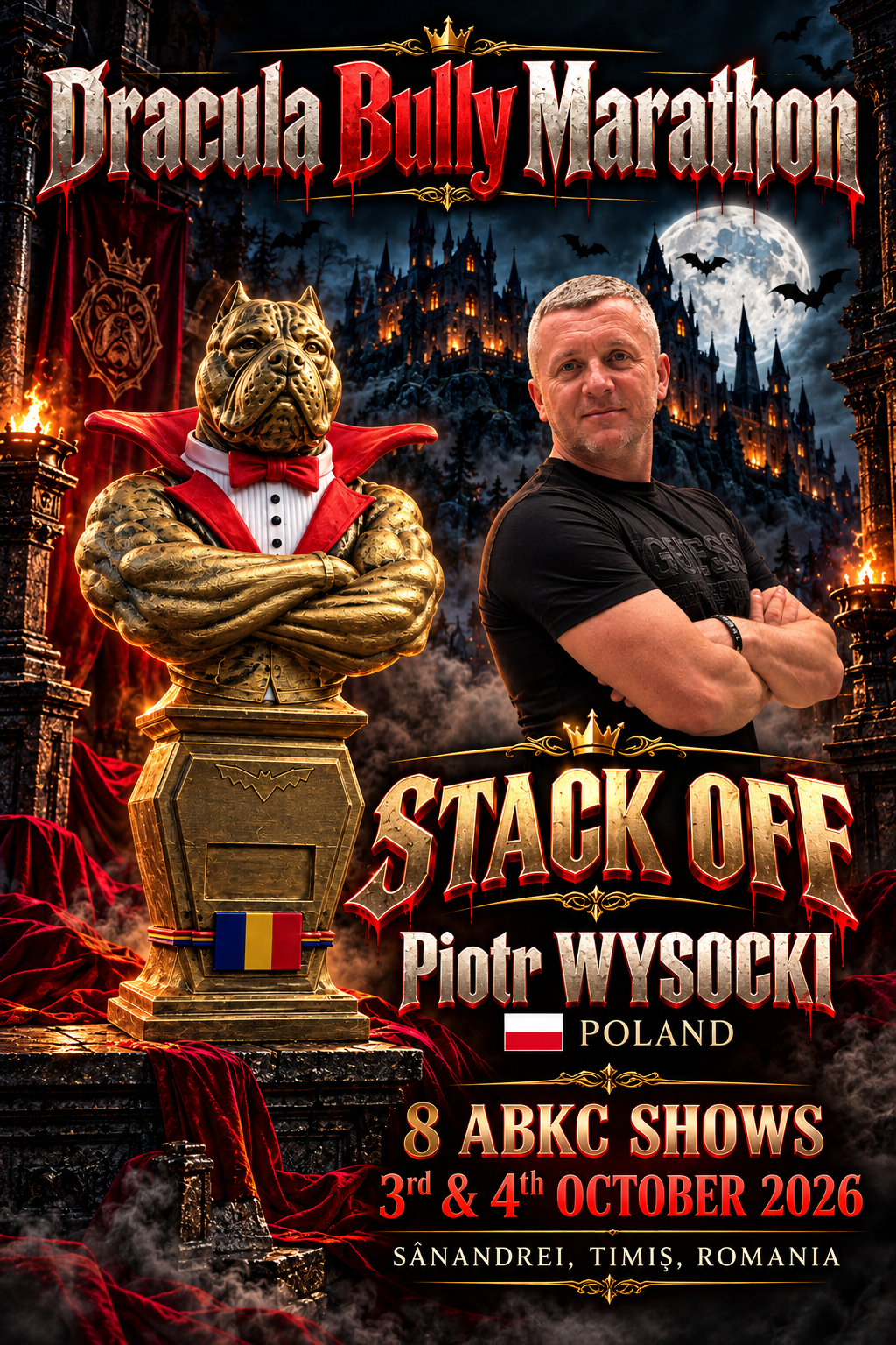 Dracula Bully Marathon STACK OFF October 2026